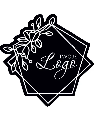 Naklejki Etykiety logo Twojej Firmy 10 cm 100 szt z logo