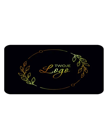 Naklejki Etykiety logo Twojej Firmy 6 cm 500 szt z Nadrukiem