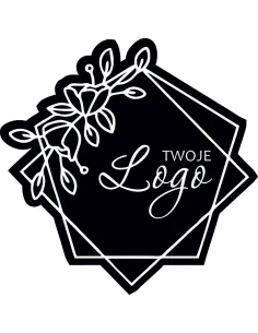 Naklejki Etykiety z logo Twojej Firmy 5 cm 500 szt