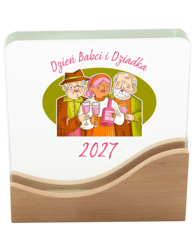 Upominek WIECZÓR KAWALERSKI Trofeum z DOWOLNĄ Grafiką Nadrukiem UV Logo