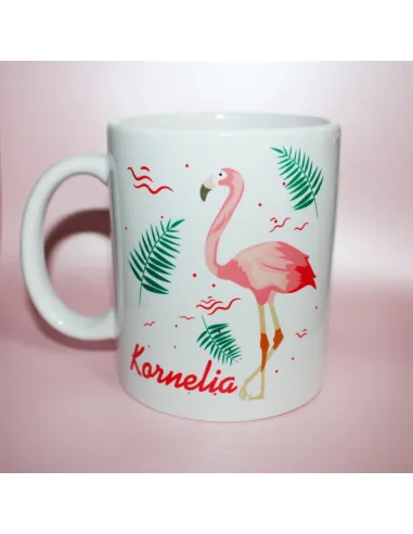 Kubek z Nadrukiem Personalizowany Świątecznym Imię