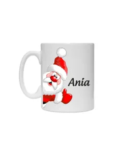 Kubek z Nadrukiem Imię Prezent Święta Prezent na Święta