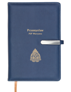 Notes w linie Elegancki Prezent z Własnym Grawerem DLA STRAŻAKA PSP
