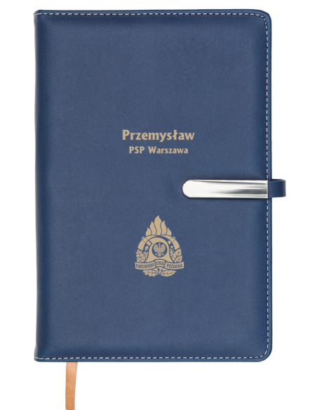 Notes w linie Elegancki Prezent z Własnym Grawerem DLA STRAŻAKA PSP