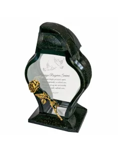 Personalizowany Znicz z Grawerem Rocznicę Śmierci Napisem