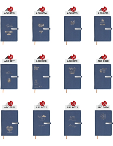 Notes w linie Personalizowany Prezent z Grawerem NA DZIEŃ NAUCZYCIELA