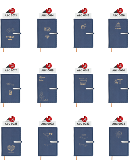Notes w linie Personalizowany Prezent z Grawerem NA DZIEŃ NAUCZYCIELA