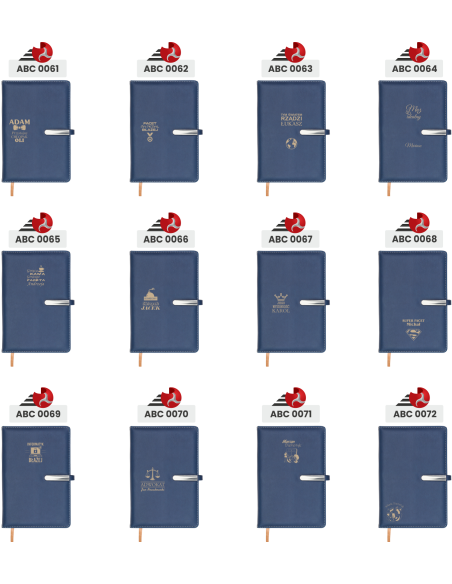 Notes w linie Personalizowany Prezent z Grawerem NA ZDIEŃ KOBIET Z IMIENIEM
