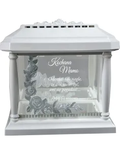 Lampion Znicz Kapliczka z – Grawerem Rocznica Śmierci