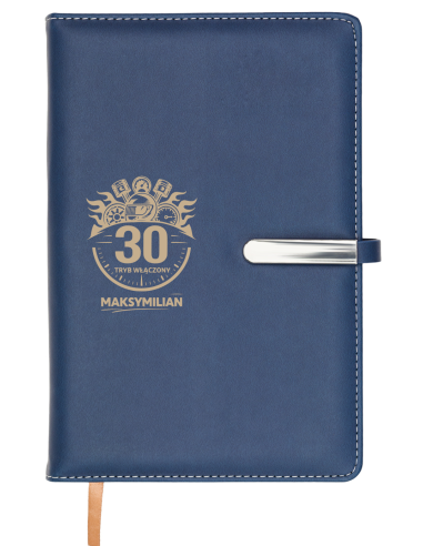 Notes w linie Personalizowany Grawerowany Upominek URODZINY 30