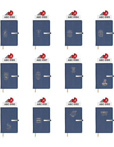Notes w linie Personalizowany Prezent z Grawerem IMIENIEM NA URODZINY