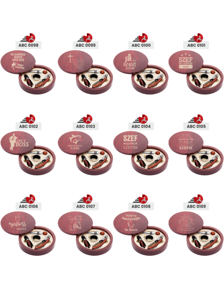 Zestaw do wina Personalizowany Grawerowany Upominek z logo nazwą firmy