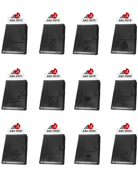 Teczka A4 Personalizowany Grawerowany Upominek NA DZIEŃ BABCI + IMIĘ