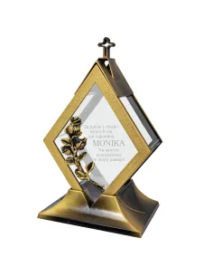 Znicz Kapliczka z Grawerem Personalizowany Dedykacją