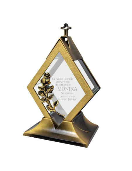 Znicz Kapliczka z Grawerem Personalizowany Dedykacją