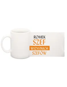 Kubek Szefa Nadrukiem Wszystkich Szefów Prezent Upominek