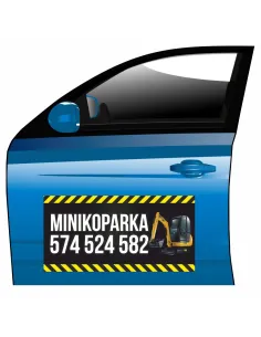 Reklama Magnetyczna Magnes Samochód Reklama Magnetyczna