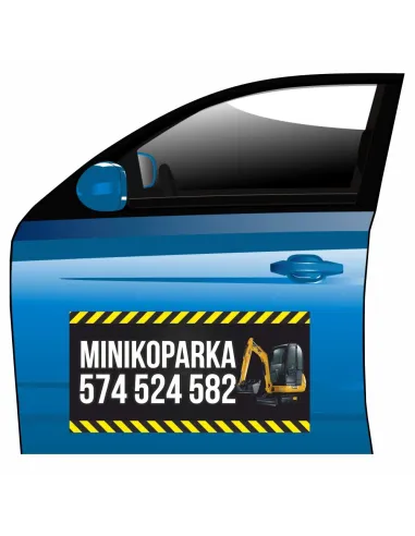 Reklama Magnetyczna Magnes Samochód Reklama Magnetyczna