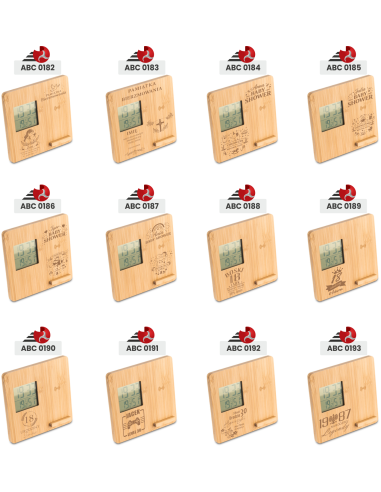 Stacja pogodowa Personalizowany Grawerowany Upominek Z IMIENIEM NAPISEM