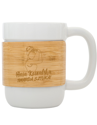 Kubek ceramiczny Personalizowany Grawerowany Upominek NA DZIEŃ KOBIET