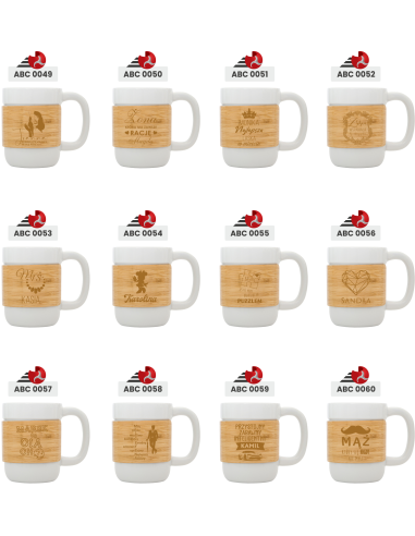 Kubek ceramiczny Personalizowany Grawerowany Upominek NA DZIEŃ BABCI