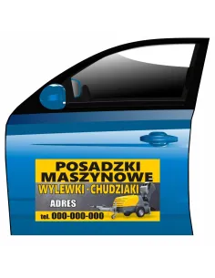 Reklama Magnetyczna Magnes Samochód Posadzki Maszynowe