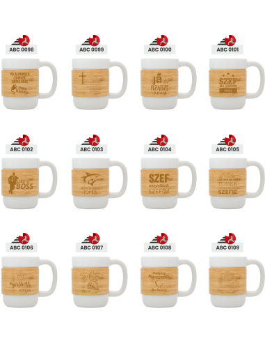 Kubek ceramiczny Personalizowany Grawerowany Upominek DLA NAUCZYCIELKI