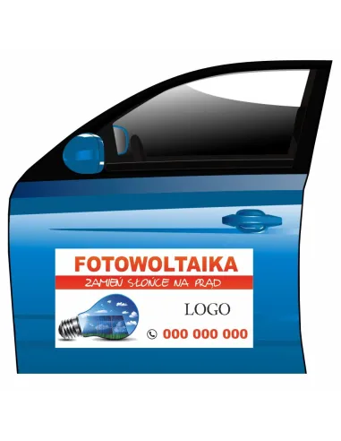 Reklama Magnetyczna – Magnes Samochód Reklama Magnetyczna