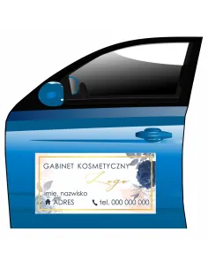 Reklama Magnetyczna Magnes Samochód Gabinet Kosmetyczny