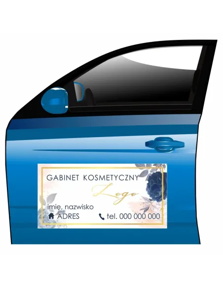 Reklama Magnetyczna Magnes Samochód Gabinet Kosmetyczny