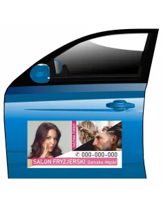 Reklama Magnetyczna – Na Samochód Magnes Salon Fryzjerski