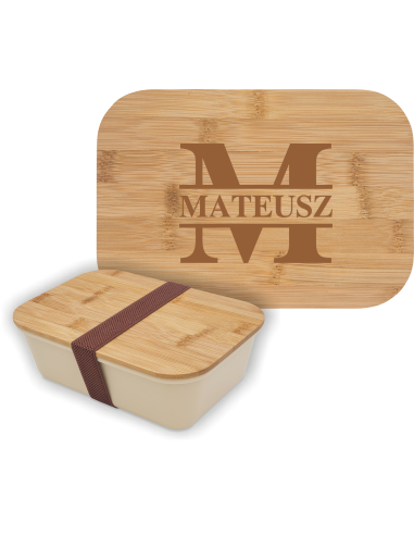 Pojemnik na lunch Personalizowany Prezent z Grawerem z twoim imieniem