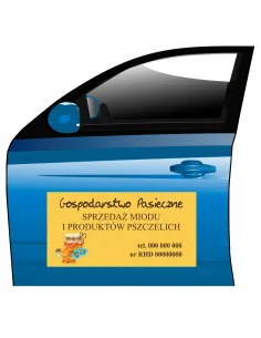 Reklama Magnetyczna – Na Samochód Magnes Gospodarstwo