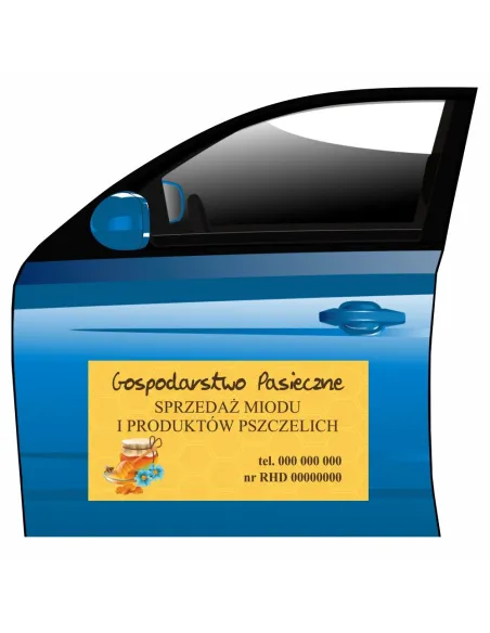 Reklama Magnetyczna – Na Samochód Magnes Gospodarstwo