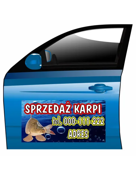 Reklama Magnetyczna – Na Samochód Magnes Sprzedaż Karpi