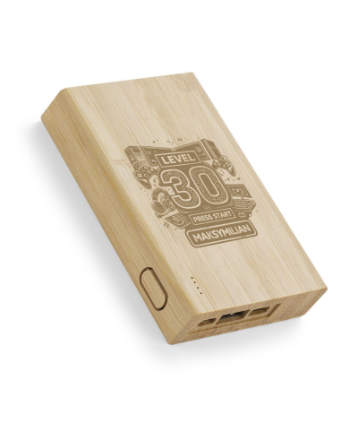 Powerbank Personalizowany Prezent z Grawerem na urodziny 30 40 50