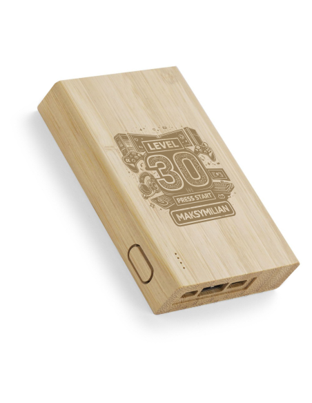 Powerbank Personalizowany Prezent z Grawerem na urodziny 30 40 50