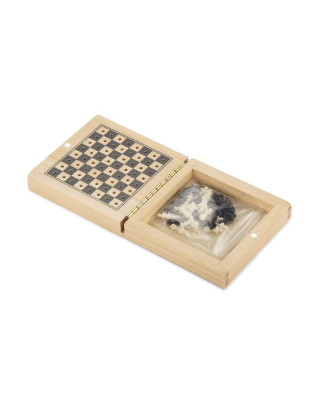 Szachy drewniane Personalizowany Prezent z Grawerem URODZINY 30 40 50
