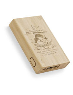 Powerbank Elegancki Prezent z Własnym Grawerem pamiątka na bierzmowanie