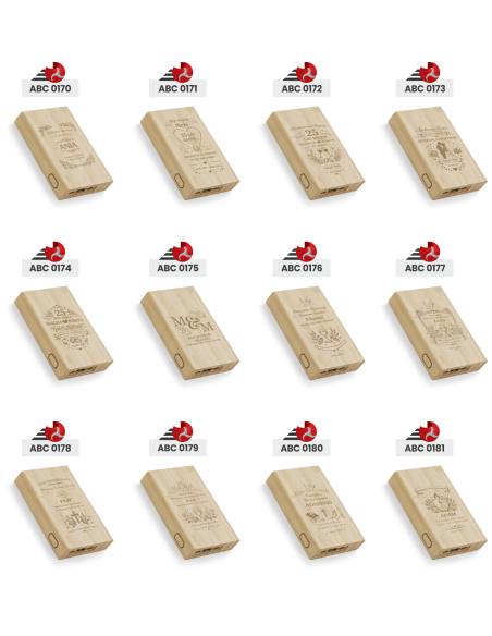 Powerbank Personalizowany Grawerowany Upominek urodzinowy 50 lat