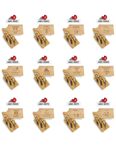 Deska do serów Personalizowany Prezent z Grawerem NA DZIEŃ TATY OJCA