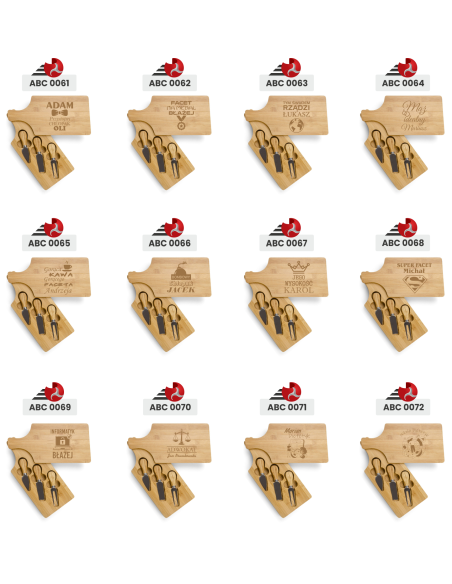 Deska do serów Personalizowany Prezent z Grawerem DLA PIELĘGNIARKI