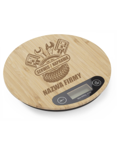 Waga kuchenna Personalizowany Prezent z Grawerem SERWIS NAPRAWA LOGO