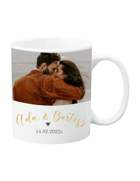 Kubek Personalizowany z Nadrukiem na Prezent na Walentynki