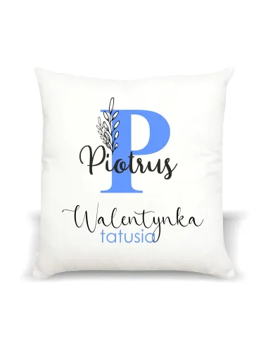 Poduszka – Walentynki Prezent Nadrukiem Imię Walentynka