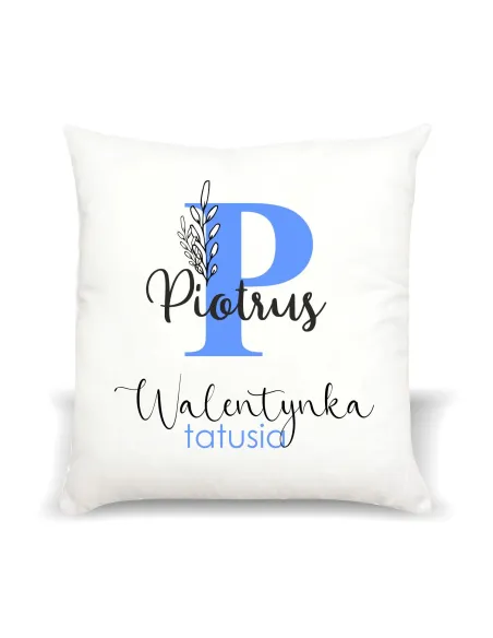 Poduszka – Walentynki Prezent Nadrukiem Imię Walentynka