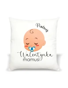Poduszka Prezent na Walentynki Nadrukiem Imię Walentynka