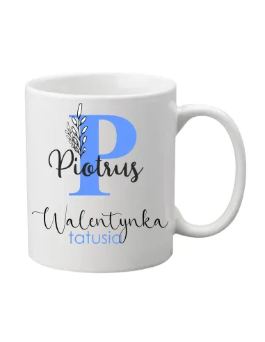 Kubek – Prezent na Walentynki Nadrukiem Imię Walentynka