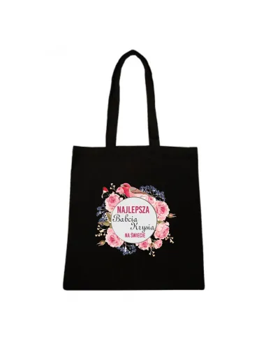 Eko Torba Prezent na Dzień Babci i Dziadka z Nadrukiem