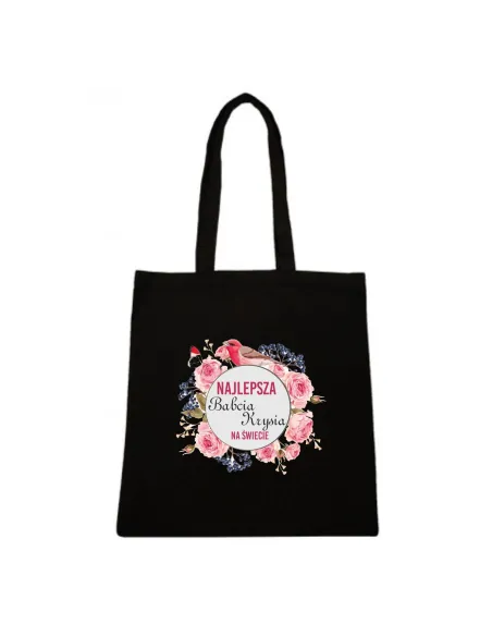 Eko Torba Prezent na Dzień Babci i Dziadka z Nadrukiem